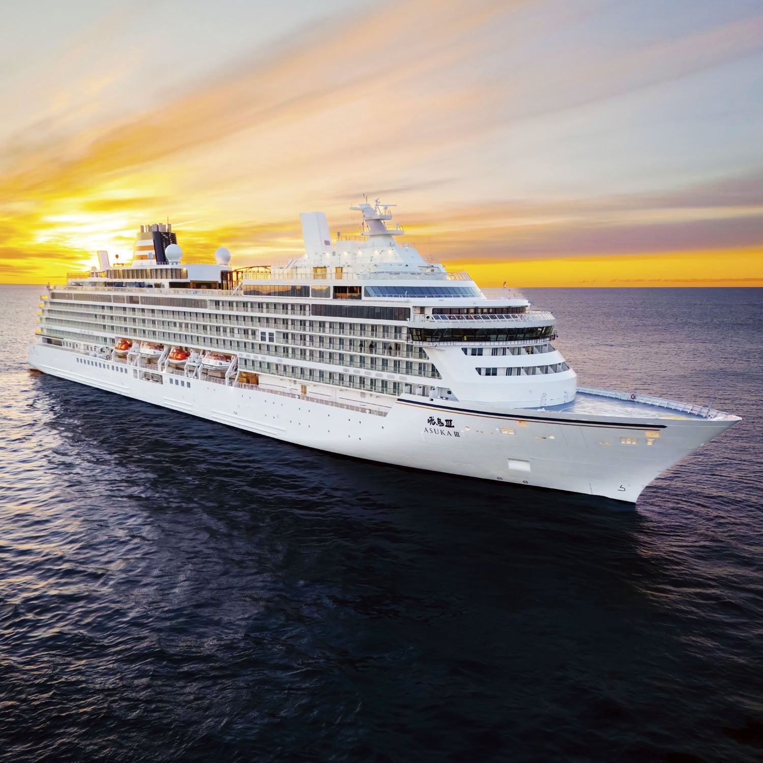 ラグジュアリークルーズ客船「飛鳥Ⅲ」がついに就航!