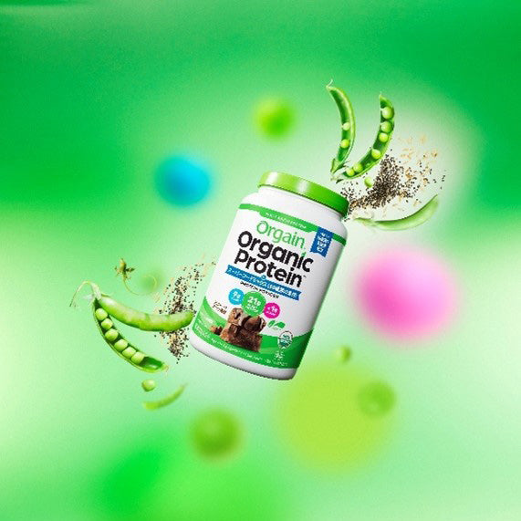 日本上陸!美肌にも!美髪にも!<br>植物由来のオーガニックプロテイン<br>「Orgain(オルゲイン)」で美味しい新習慣を
