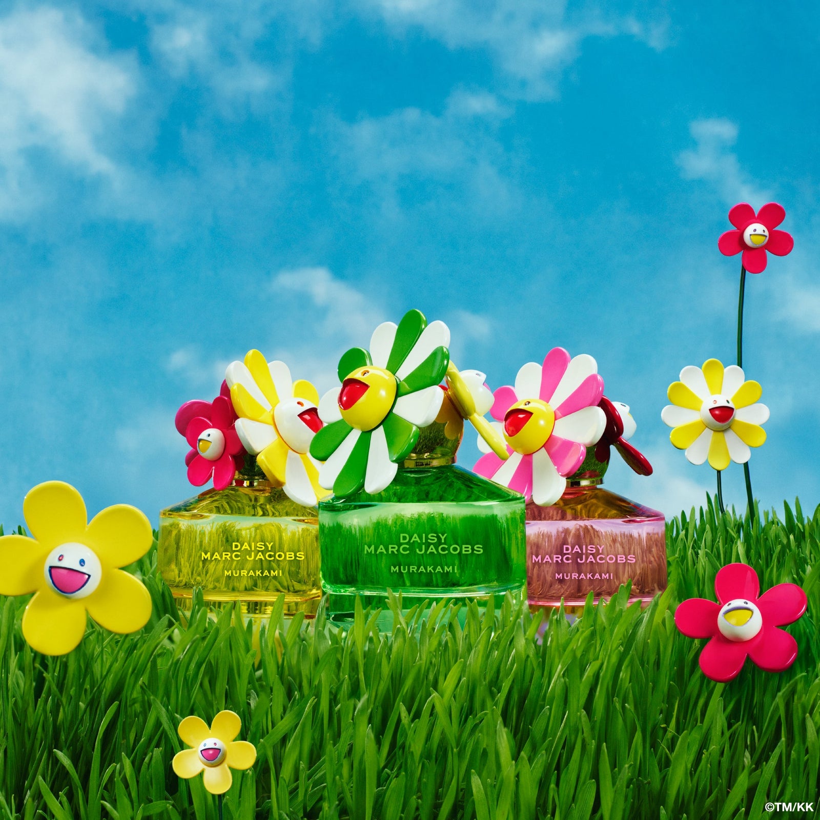 デイジーと村上隆のスペシャル限定コラボレーション! 「マーク ジェイコブス デイジー ムラカミ オードパルファム」