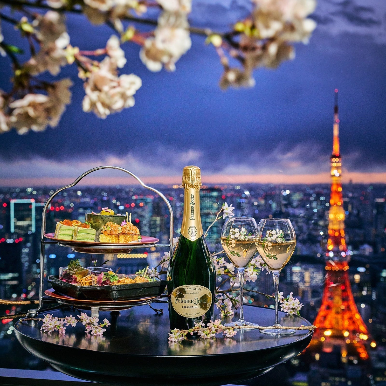 夜のお花見も!アンダーズ 東京で“桜シーズン”が開花