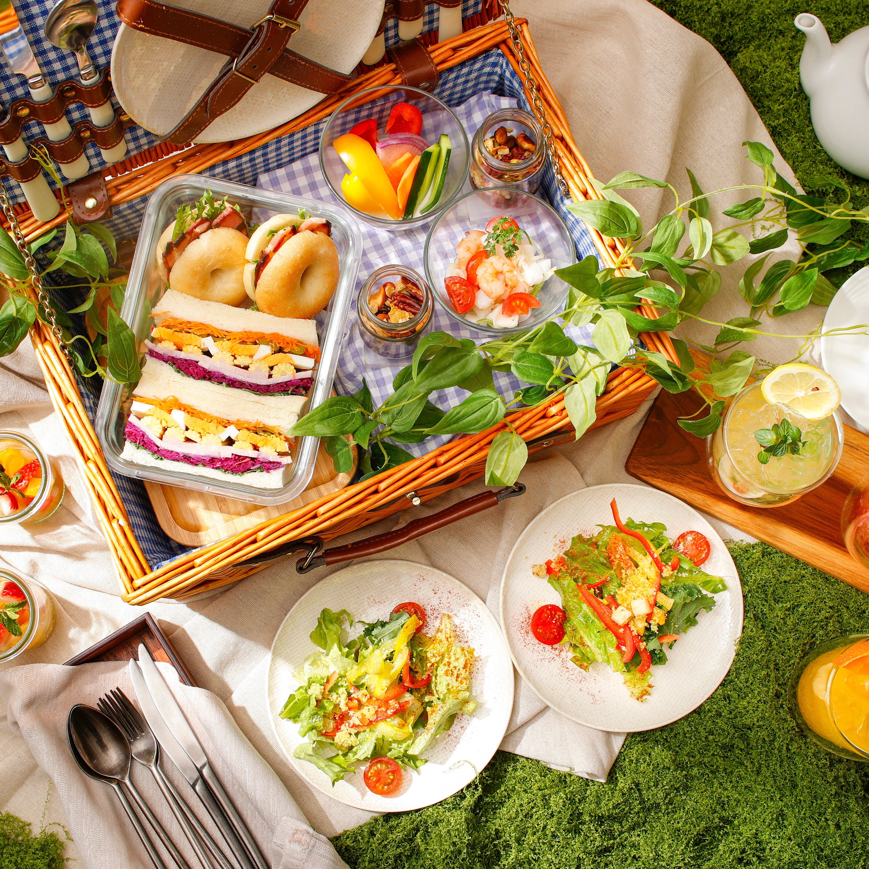 ニューヨーカー気分で表参道ピクニックランチ｜SENLY