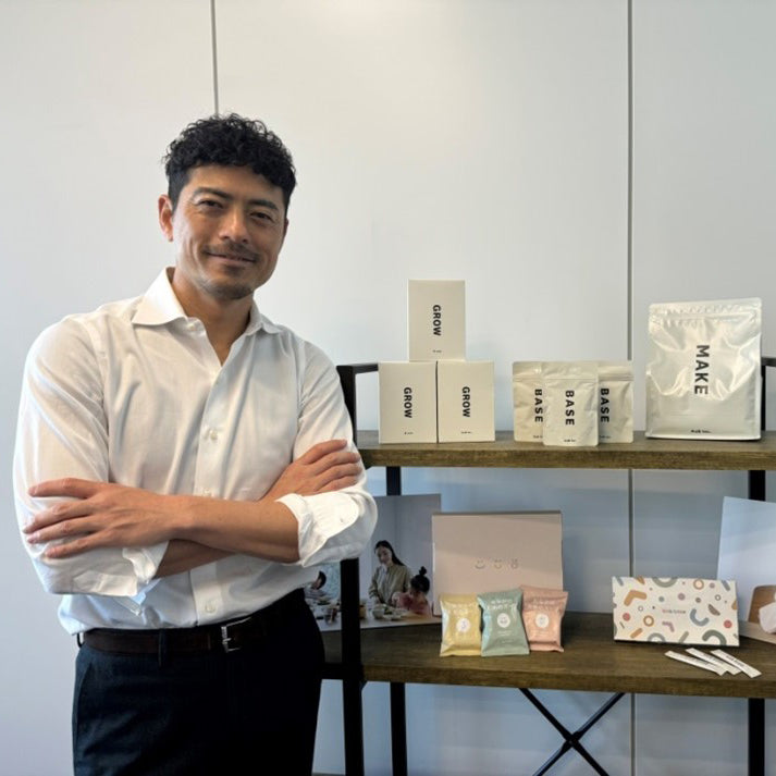 子供の頃から腸を意識し始め、サッカー選手引退後、会社を立ち上げるまで