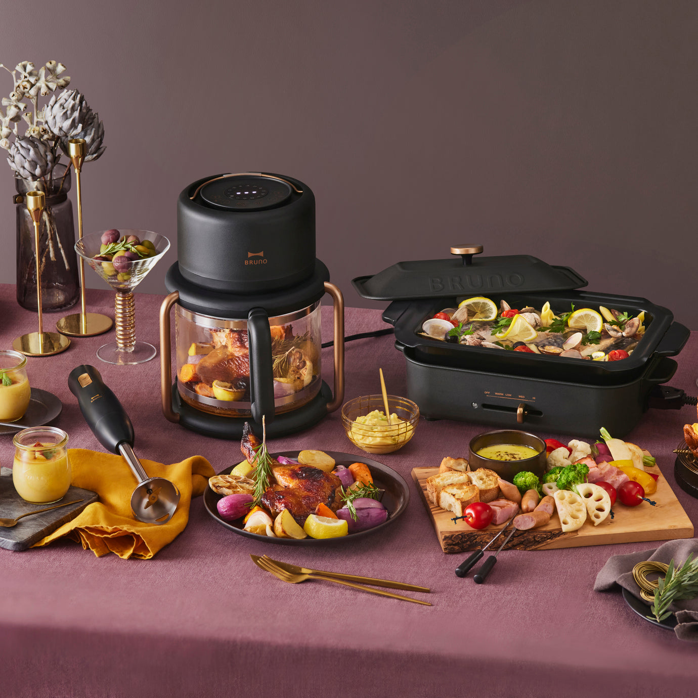 BRUNO Holiday Collection 2025　秋冬限定〈キャストブラック〉登場！