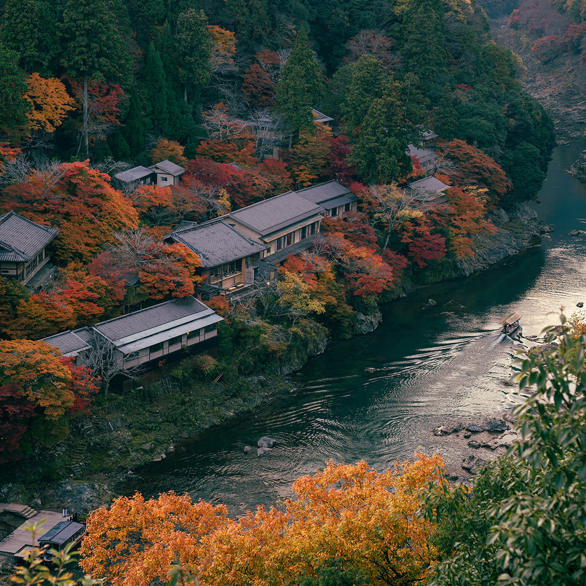 星のや京都で、心ゆくまで秋の京都を堪能