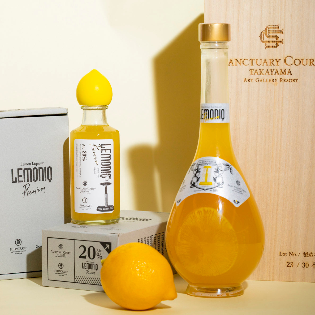 飛騨高山でしか手に入らない、一番搾りのレモンリキュール｜SENLY