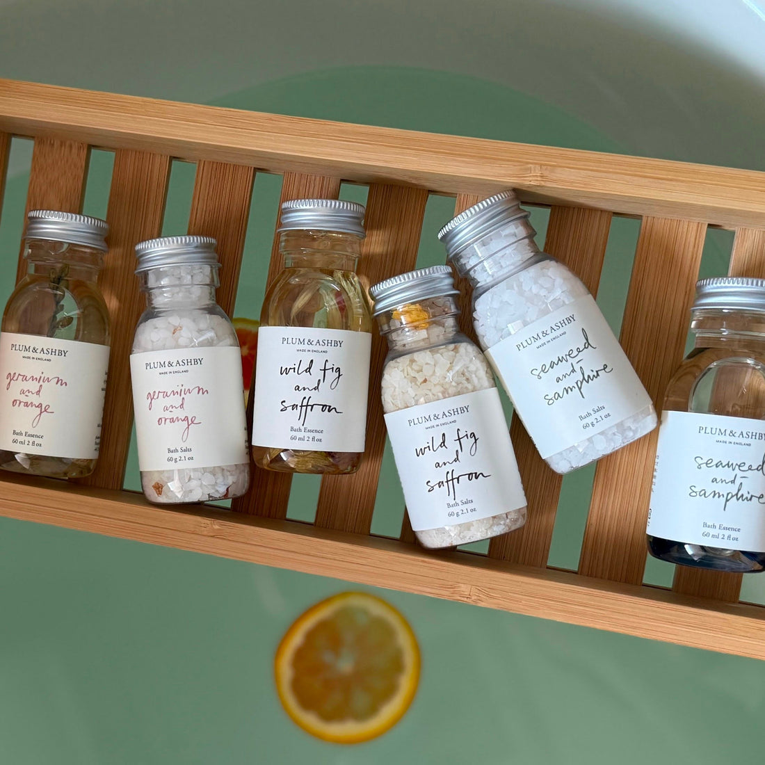 PLUM&ASHBYからバスエッセンス＆ソルトのミニサイズが新登場