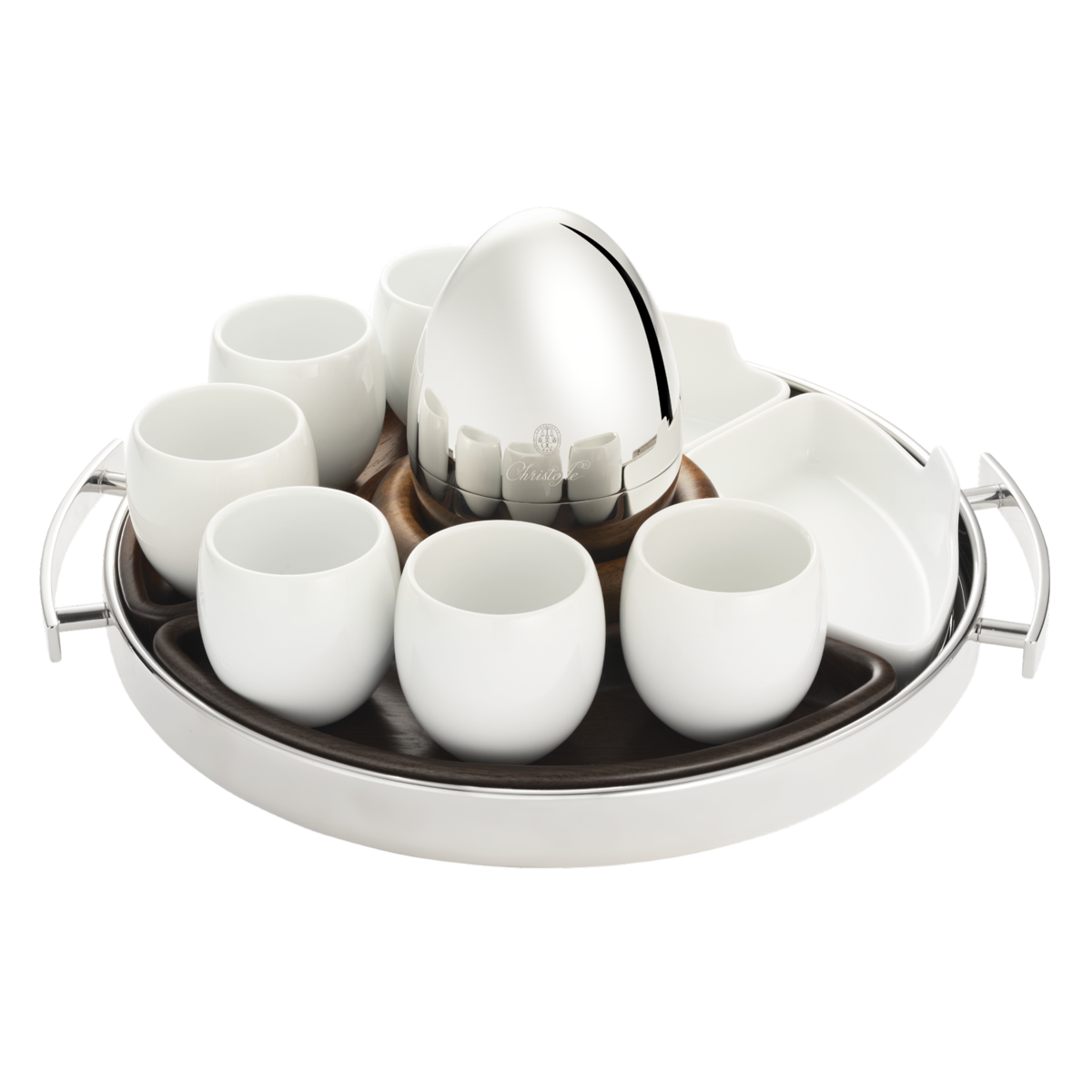 クリストフル三点セット セットでそろえたいクリストフルの フレンチスタイル コーヒーセット