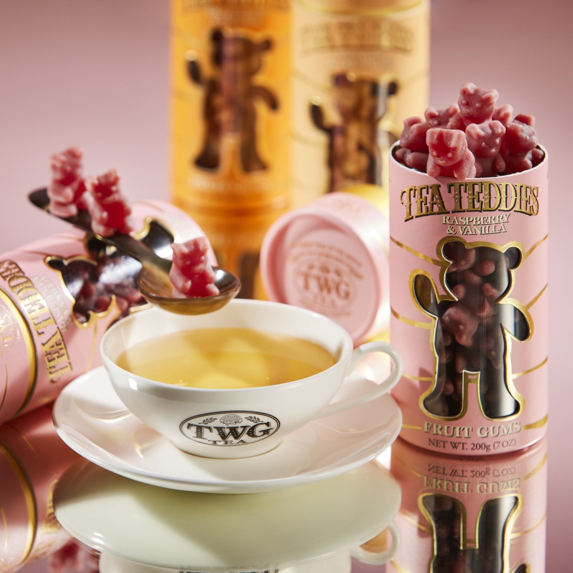 TWG ミニテディベア　グミ　ティー　セット 大人の遊び心がいっぱい！ キュートなTWG Teaのテディベア型グミ｜SENLY