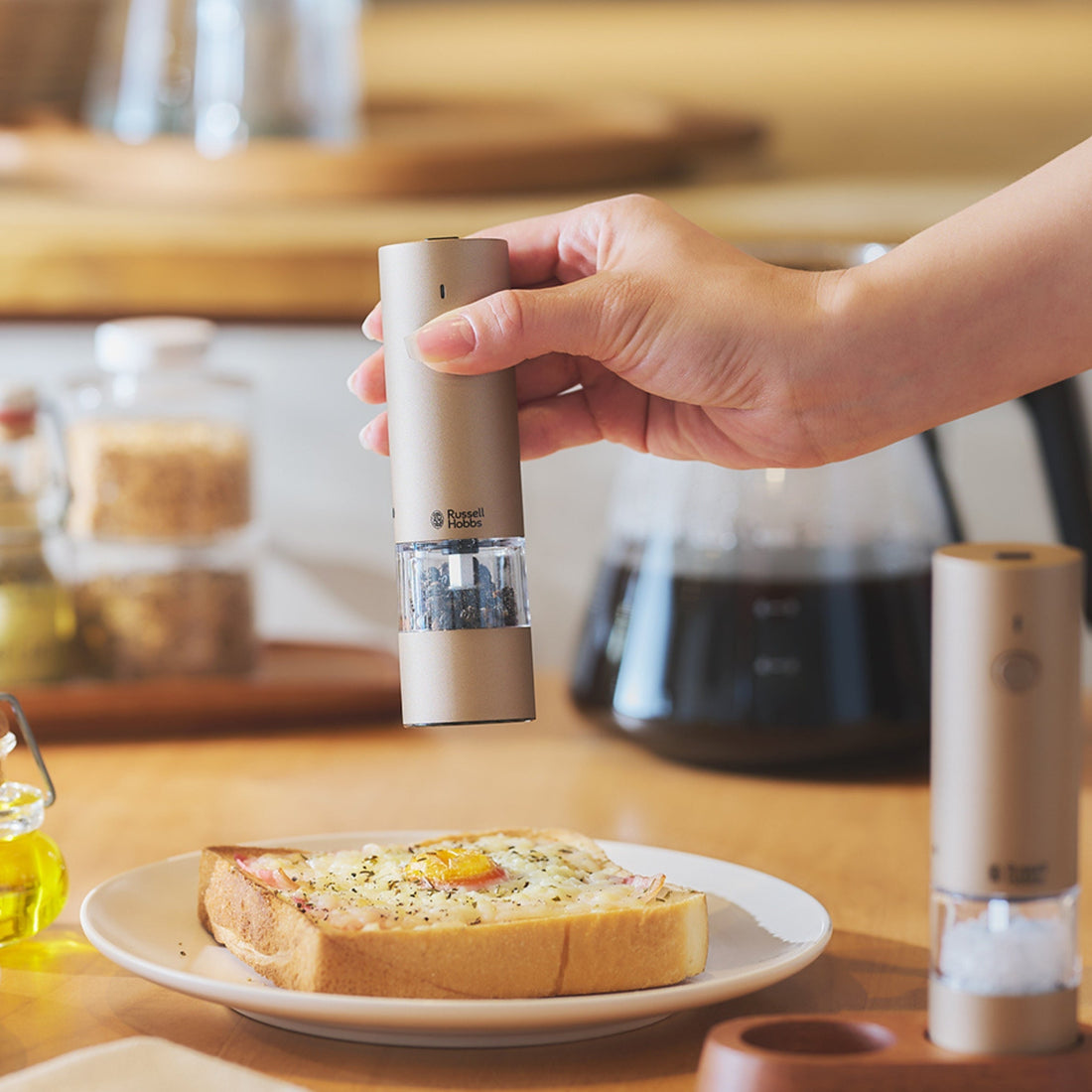 Russell Hobbs(ラッセルホブス)の充電式ミル ソルト＆ペッパーミニに新色登場