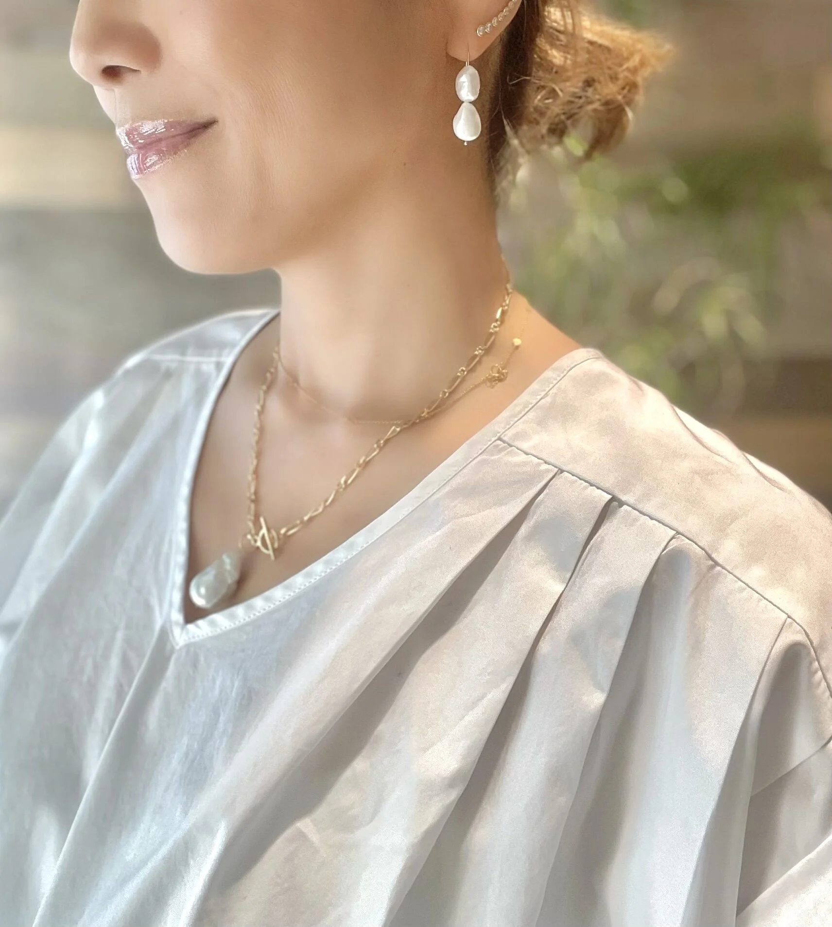 チャンキーフィガロバロックパールネックレス|SENLY チャンキーフィガロバロックパールネックレス|SENLY